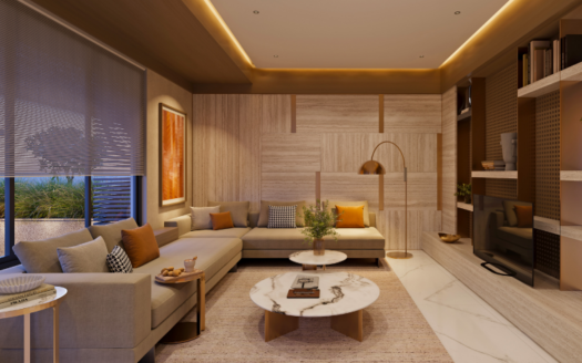 2BHK Agstya living